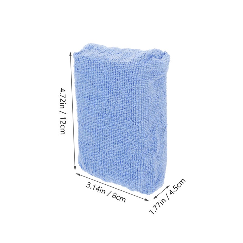 Large Microfiber Car Wash Sponge Block Non Scratch Cleaning Tool 6x4x3 Inches - Image 3