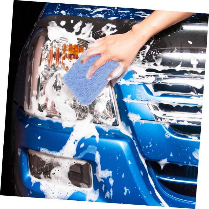 Large Microfiber Car Wash Sponge Block Non Scratch Cleaning Tool 6x4x3 Inches - Image 5