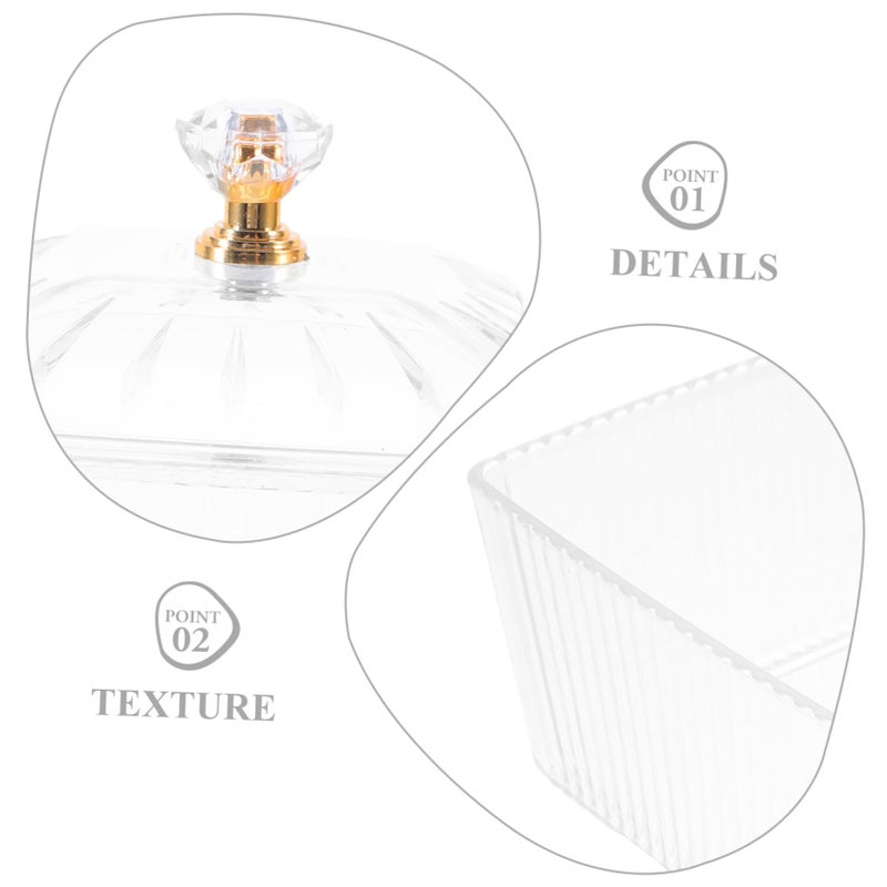 Snack Tray with Lid Compartment for Parties Picnics Fruits Nuts and Candy - Image 4