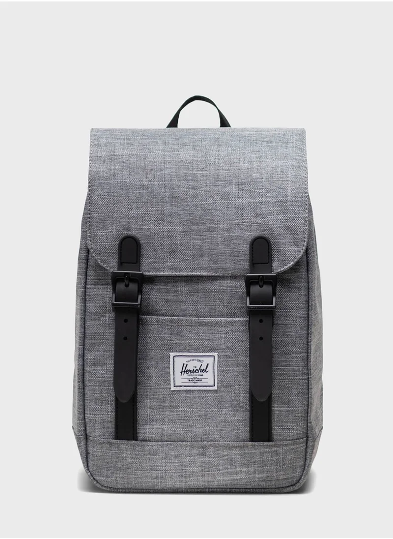 Herschel Logo Detail Flap Over Backpack