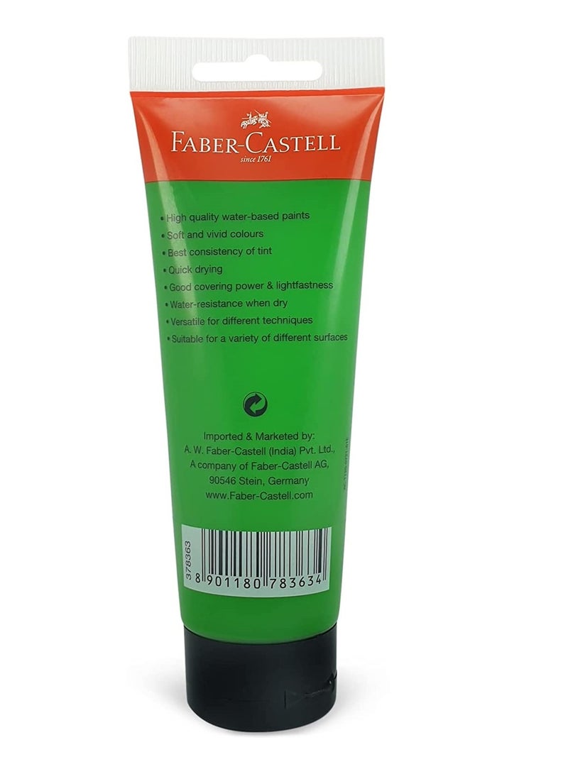 Acrylic Color Paint 120ml Emerald Green