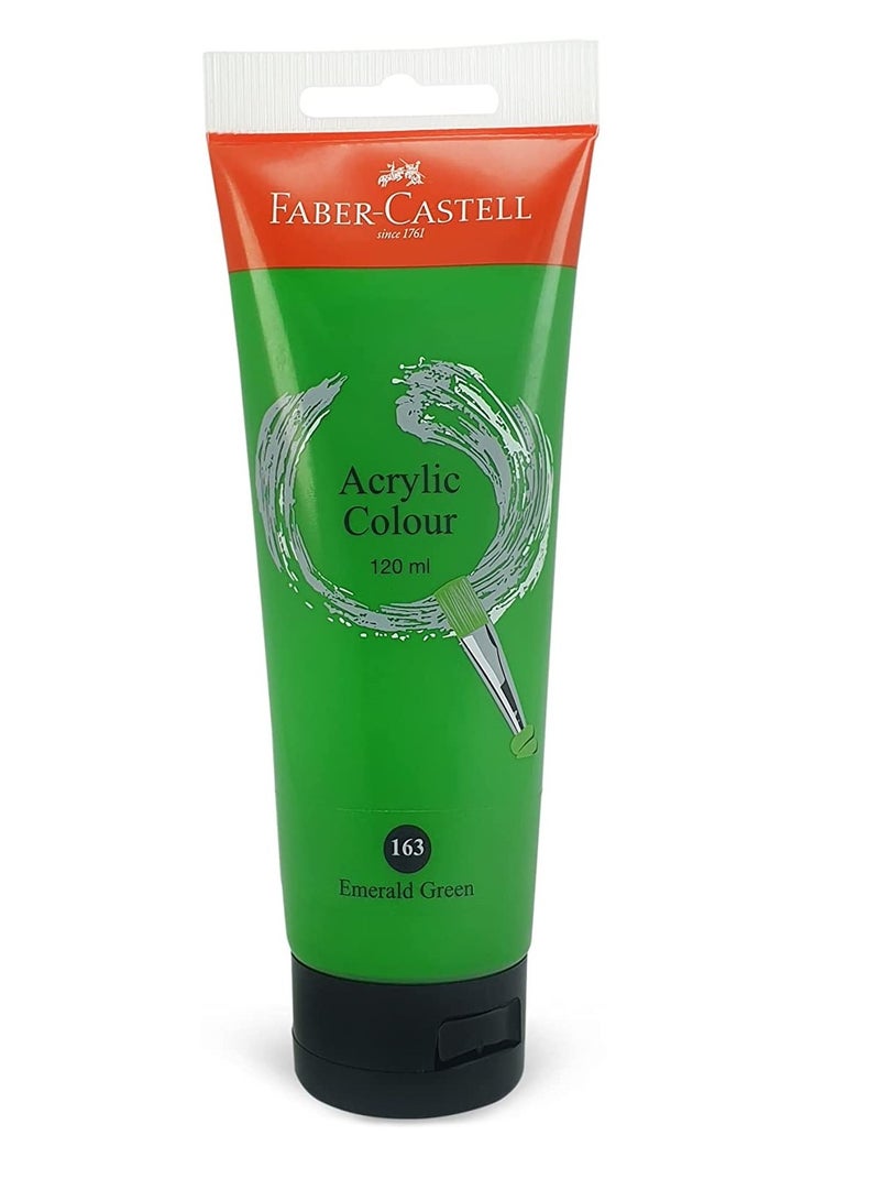 Acrylic Color Paint 120ml Emerald Green