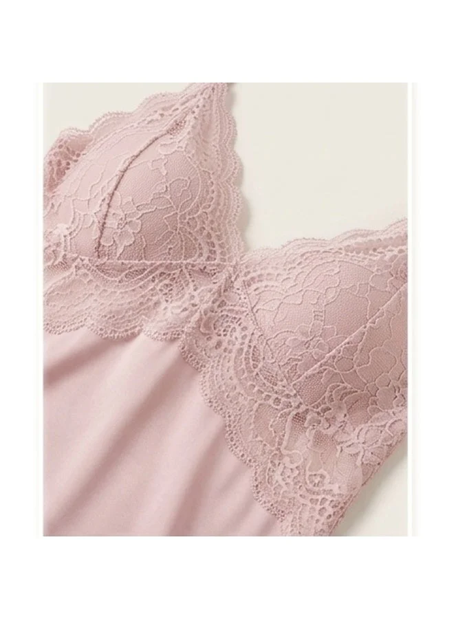 Caprisious  Elegant Satin & Lace Cami Set with Matching Shorts for Women | Best Price UAE