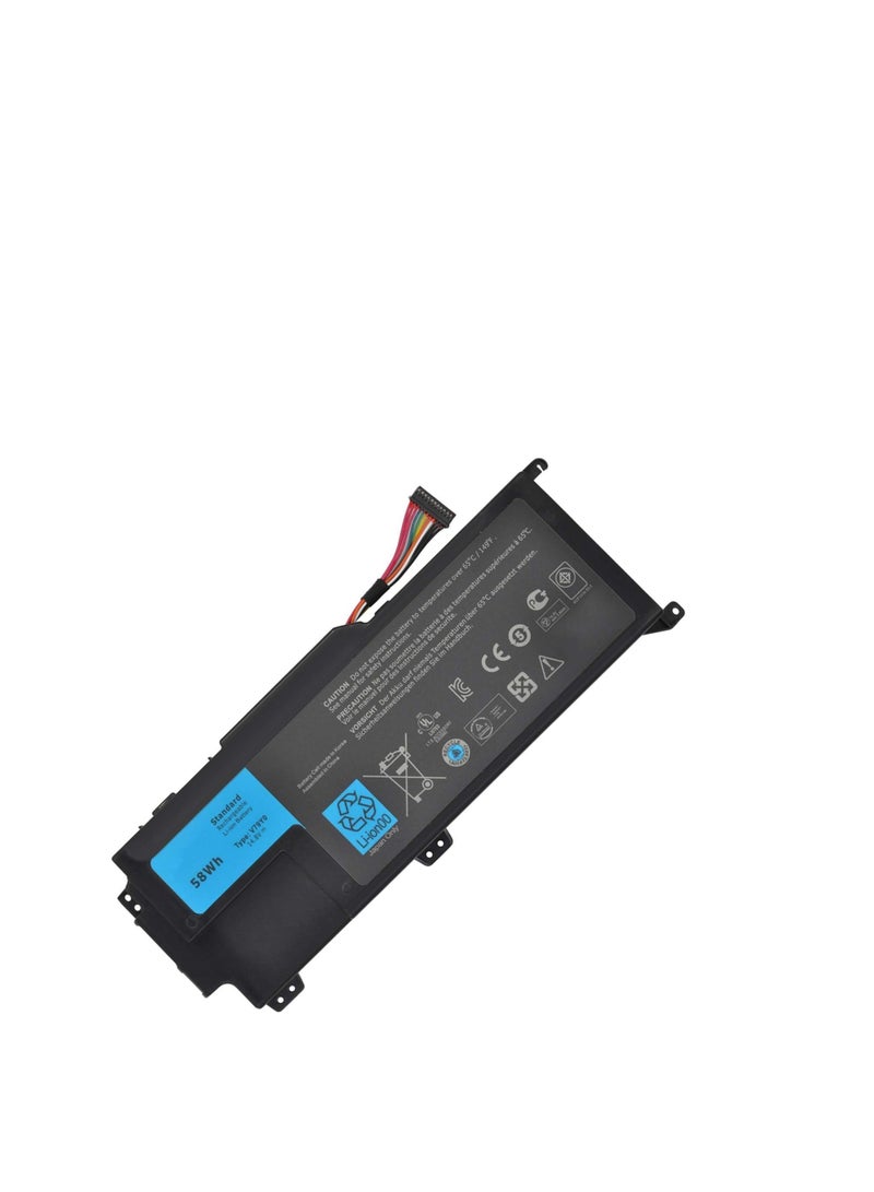 Terabyte V79Y0 V79YO YMYF6 0YMYF6 Laptop Battery Replacement for Dell XPS 14z 14Z-L412x 14Z-L412z L412x L412z Ultrabook 14Z Series (14.8V 58Wh) - Image 1