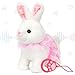 Hopearl Hopping Bunny Interactive Electronic Rabbit Toy Remote Control Leash Animated Pet Repeat What You Said Singing Gifts for Toddlers White 12 - Image 2