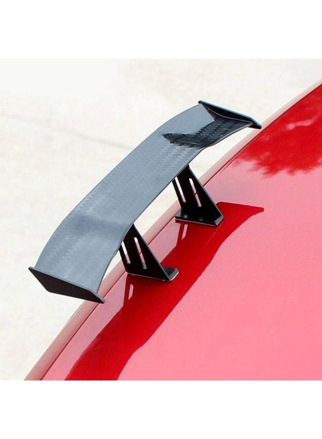 HOMESTAR Universal Car Mini Spoiler Wing, Creatiee Auto Car Tail Wing Mini Auto Carbon Fiber Texture Decoration Without Perforation Tail Decoration - Image 4