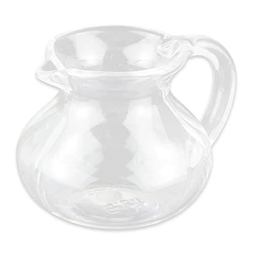 Get G.E.T. CM-300-PC-CL Restaurant Style Plastic Coffee Creamer Pitcher, 3 Ounce, Clear (Set of 12) - Image 2