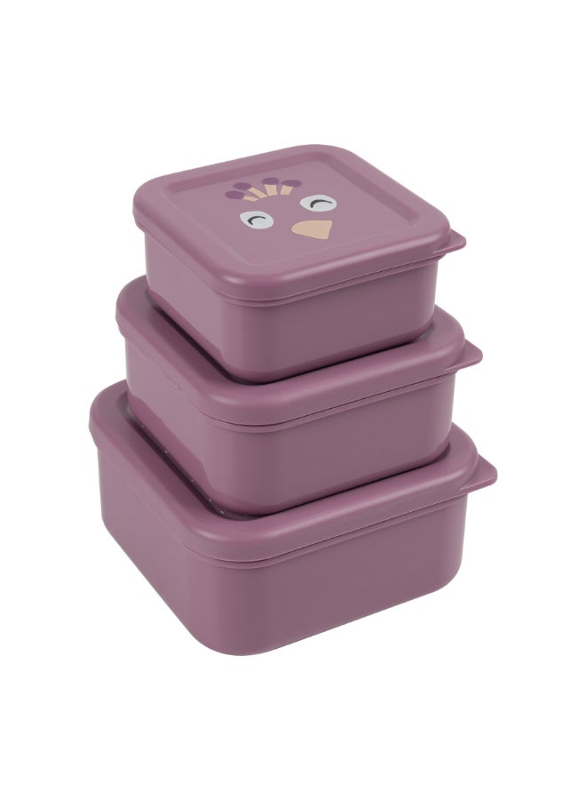 Trixie Snack Box Nesting - Set of 3 - Mrs. Peacock - Image 4