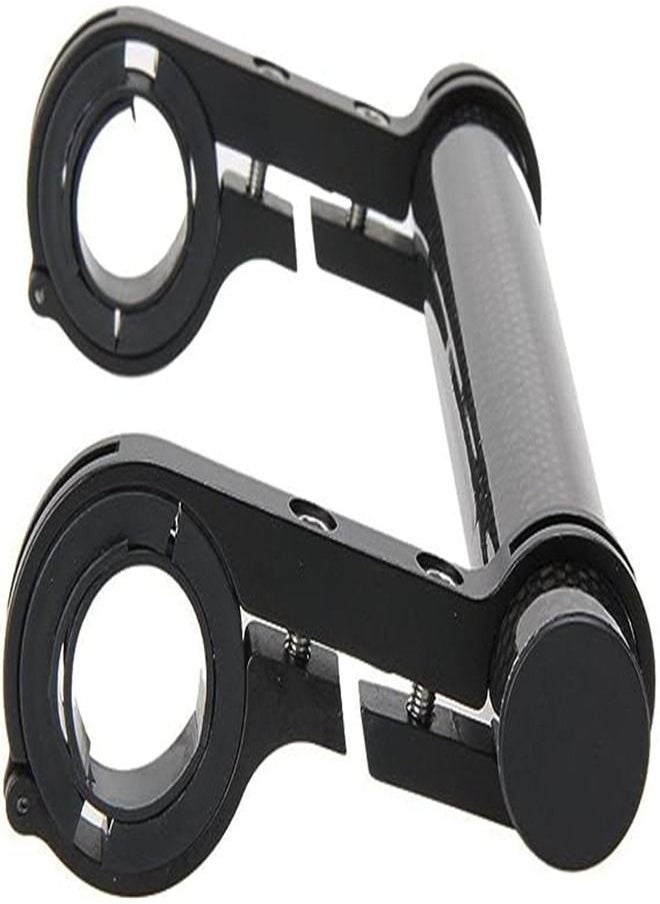 Goolsky - Goolsky  Handle Bicycle Handlebar Flashlight Holder Handle Bar Bicycle Accessories Extender Mount Bracket 20cm for Moutain Bikes Scooter Easy to Install and Durable (Color : Black) - Image 1