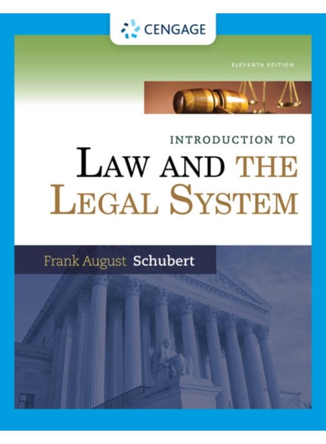 Introduction to Law and the Legal System