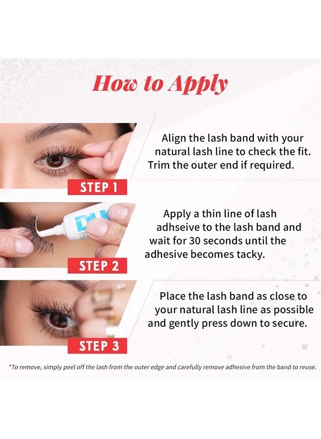 ARDELL Wispies 113 Black, 6 Pairs x 1 Pack - Image 5