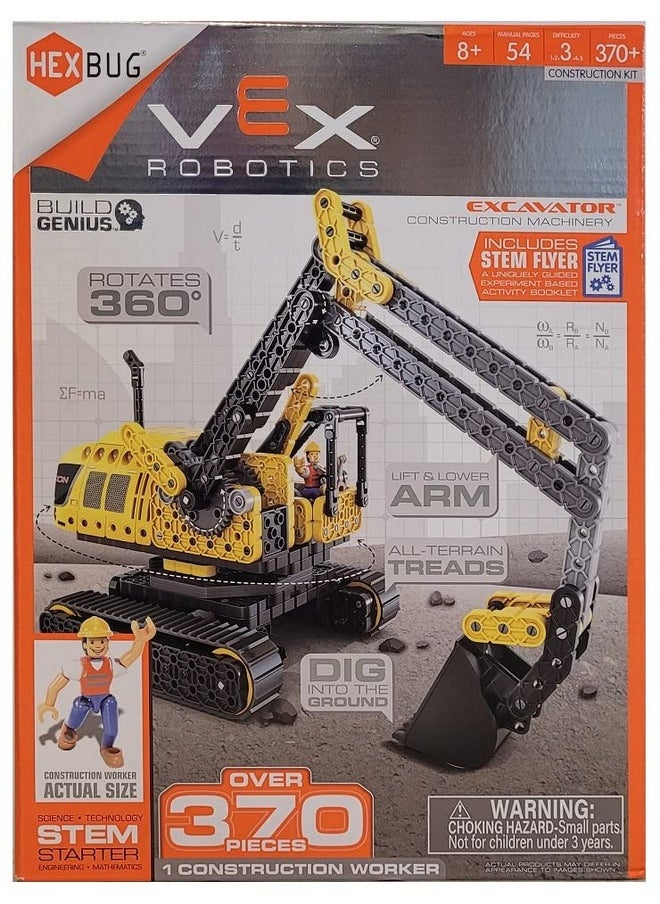 Hexbug HEXBUG VEX Robotics Excavator, Buildable Construction Toy, Gift for Boys and Girls Ages 8 and Up  - Image 3