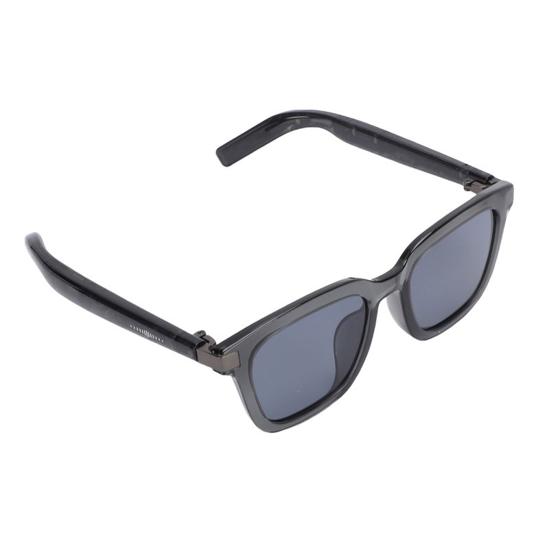 Smart Sunglasses AI Translator Bluetooth Music Call Semi Transparent Gray Frame Smart Glasses for Travel - Image 4