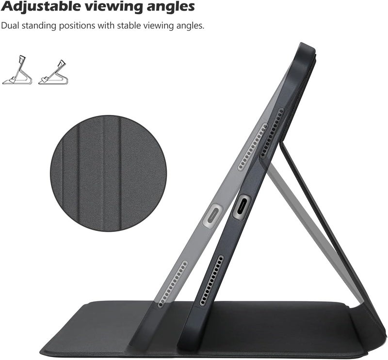 Procases Smart Case For Ipad A16 11Th Generation 2025/2022 Ipad 10Th Generation With Pencil Holder, Slim Stand Protective Folio Book Cover For Ipad 11" 2025 10.9" 2022 -Teal - Image 4