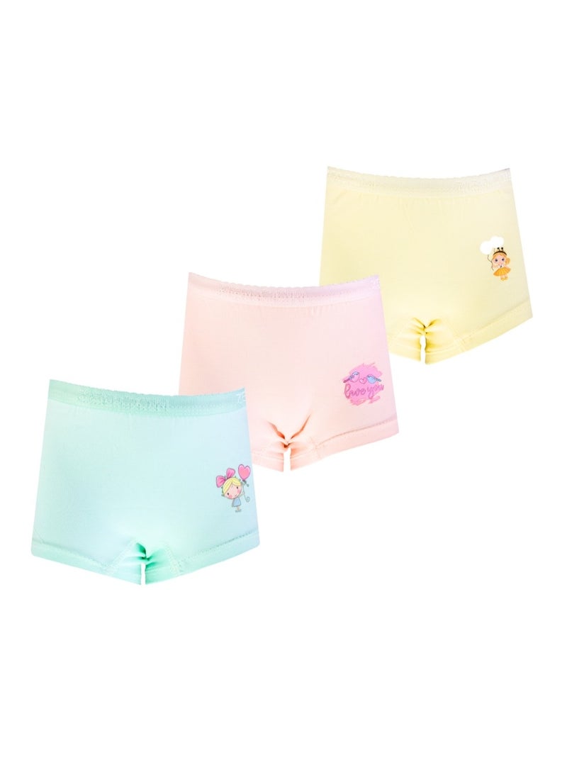 Zercon Underwear set of 3 Boxers for Girls  - Image 1