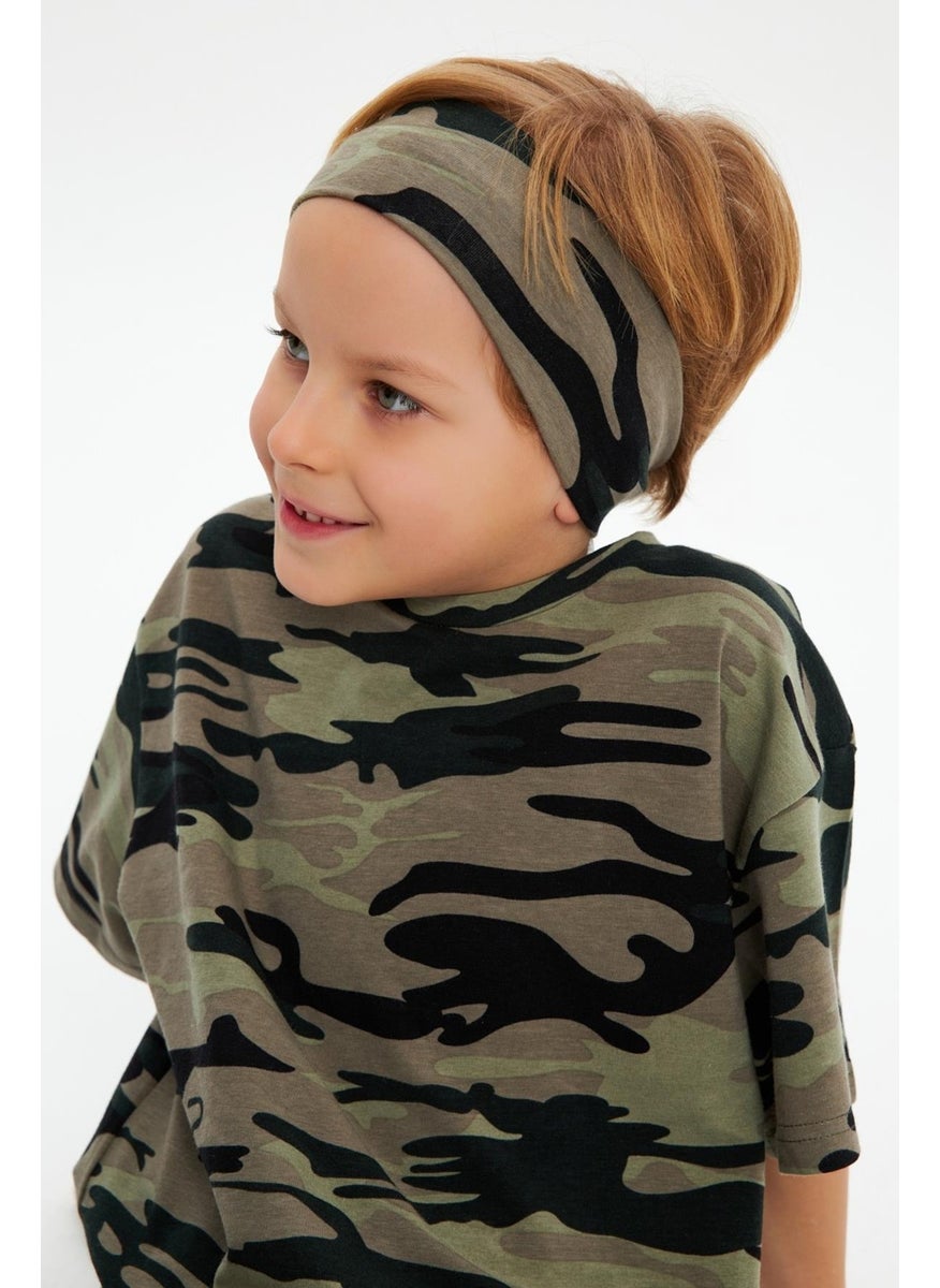 Babygiz Camouflage Men's Cotton Combed Non-Slip Anti-Sweat Flexible Hair Band  - Image 3