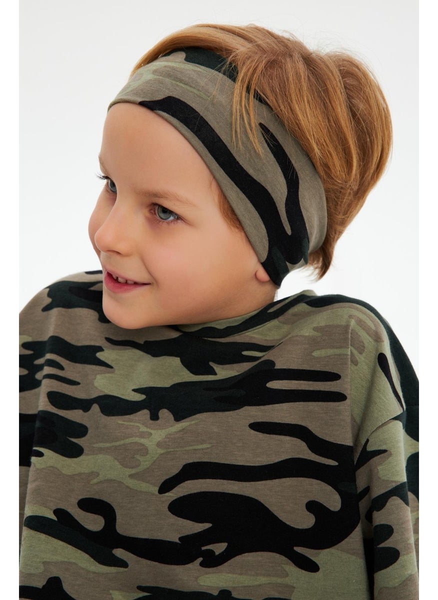 Babygiz Camouflage Men's Cotton Combed Non-Slip Anti-Sweat Flexible Hair Band  - Image 4