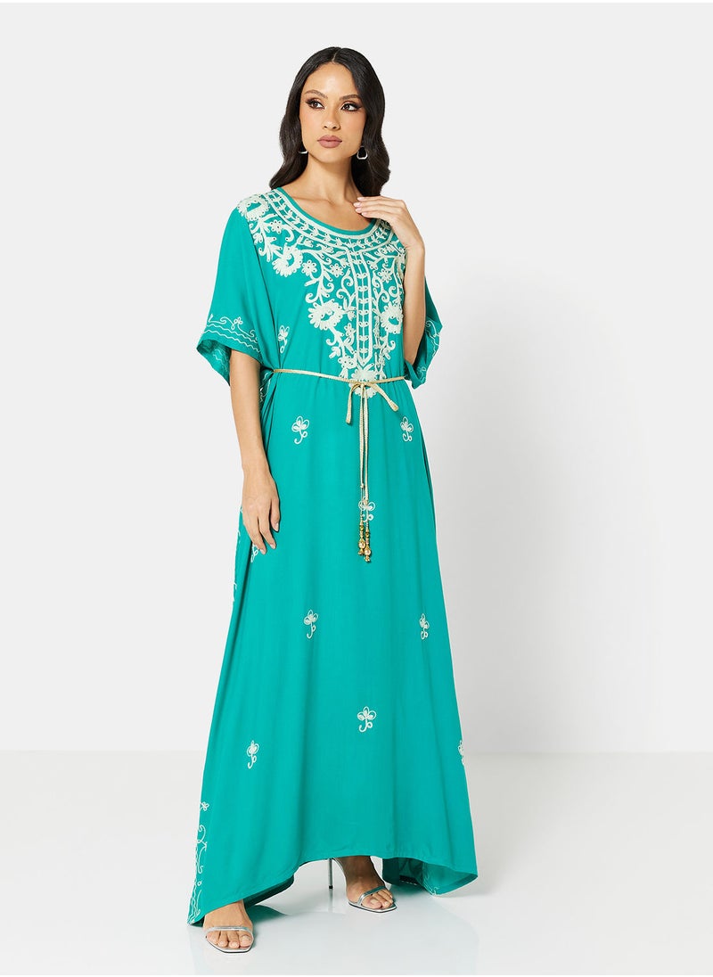 ARABIAN CLOSET EMBROIDERED KAFTAN  - Image 1