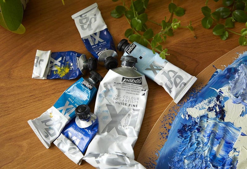 PEBEO Fine Oil XL 200 ML - Cobalt Blue Oil Paint for Artists - Image 5