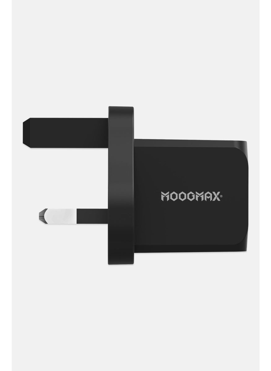 MOOGMAX FB-03U90WE GaN PD 20W Charger, Black  - Image 4