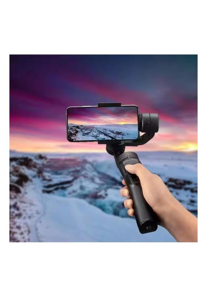 A ZONE 3 Axis Handheld Smart Phone Holder Action Camera Video Gimbal Stabilizer Indoor Outdoor Perfect For Vlogger And Content Creator  - Image 5