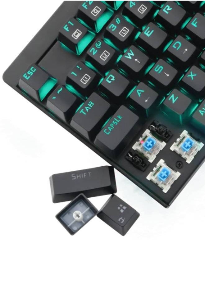 T-DAGGER T-Dagger Ural T-RGH302 Gaming Headset with T-Dagger Escort T-TGK303 Mechanical Keyboard and T-Dagger Lieutenant T-TGM301 Gaming Mouse – Complete Gaming Set with Immersive Sound and Precise Control  - Image 5
