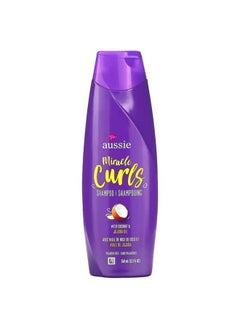 Aussie Miracle Curls Shampoo with Coconut & Australian Jojoba Oil  12.1 fl oz 360 ml