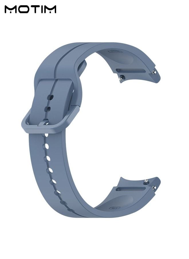 Motim Watch Band 20mm Compatible with Samsung Galaxy Watch 6/6 classic/5/5 PRO/4/4 classic, Soft Silicone Waterproof Replacement Strap Accessories, Sport Strap Quick Release Strap  - Image 3