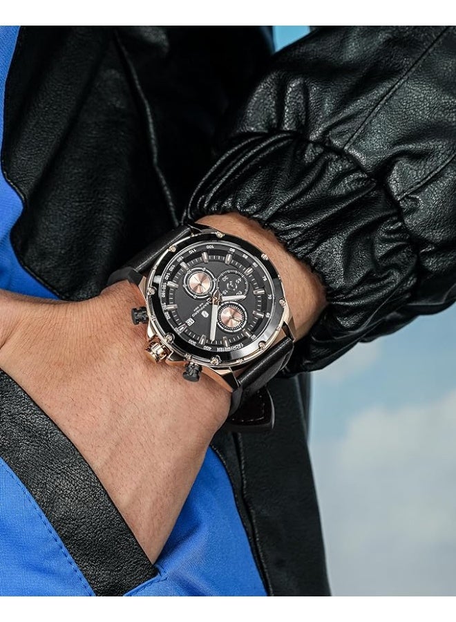 Sapphero Watches for Men Chronograph Quartz Men Watches Gift for Men - Image 2