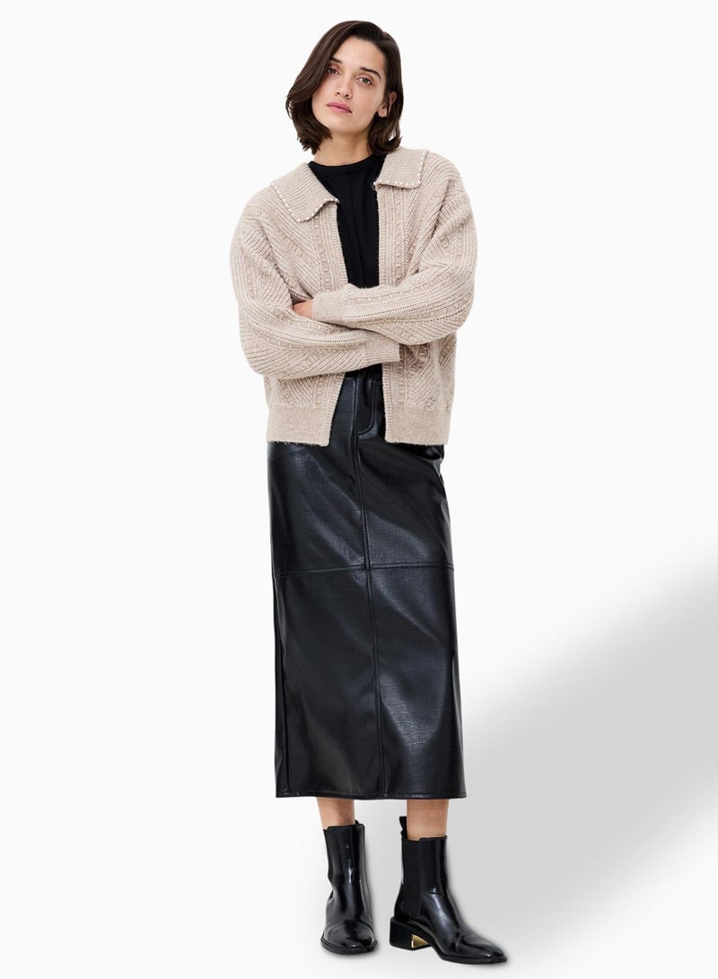 French Connection Kitty Pearl Longsleeve Jumper - Image 1