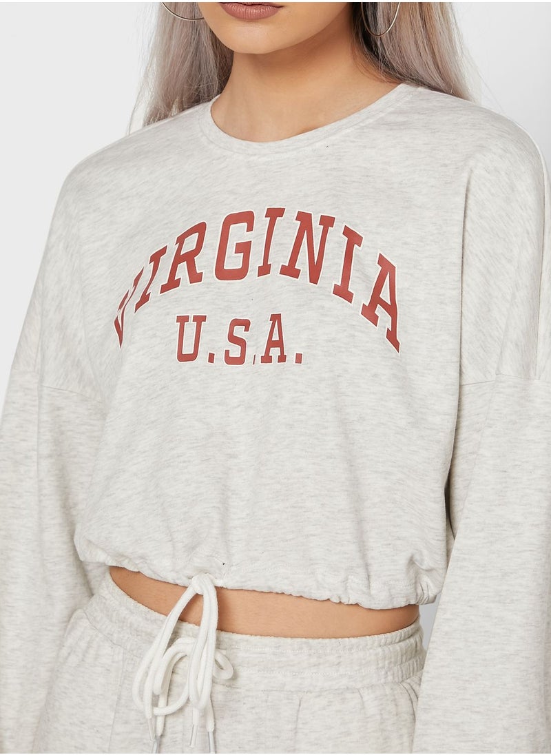 ONLY - Graphic Sweatshirt - Image 1