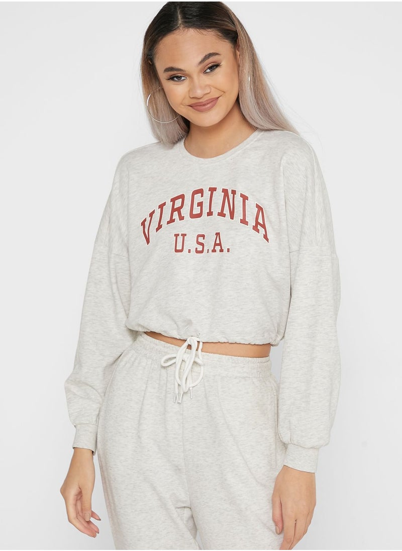 ONLY - Graphic Sweatshirt - Image 1