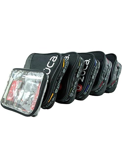 ZUCA ZUCA Anaconda Sport Insert Bag with Black Frame NonFlashing Wheels and Special Set of 5 Packing Pouches  Toiletry Bag Bundle  - Image 5