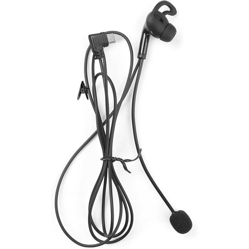 EJEAS Soccer Football Referee Headset Coach Headphone Accessory with Microphone Suitable for Professional V6C/V4C Plus Referee Intercom Type-C (Right Earpiece) - Image 1