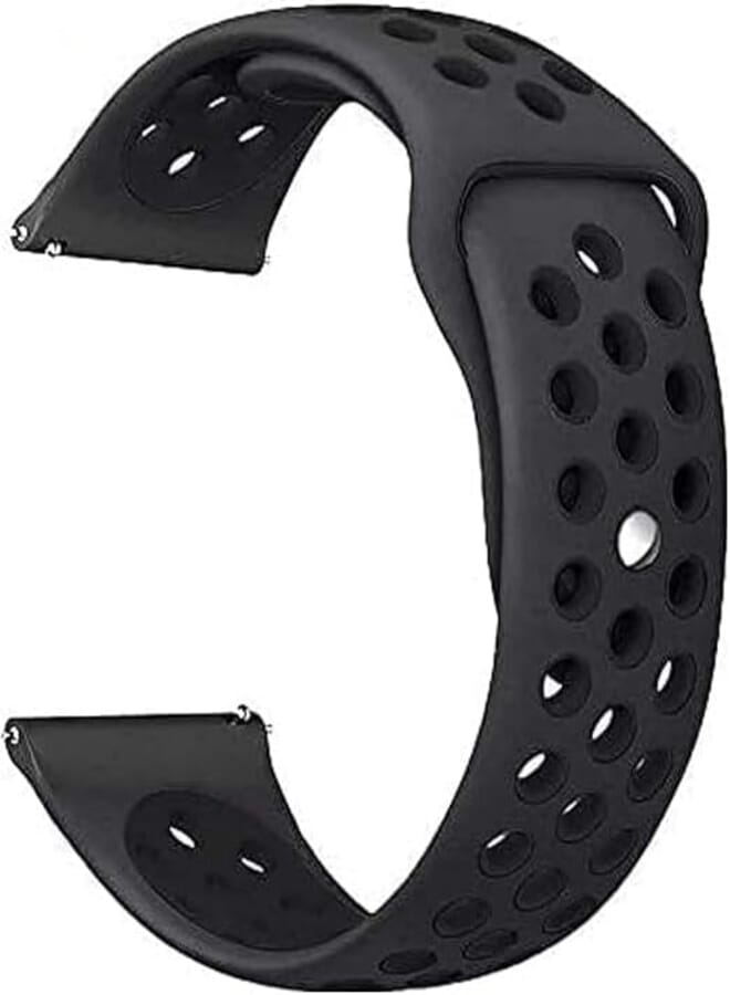 Next Store Breathable Silicone Watch Strap Compatible for Smart Watch 20mm