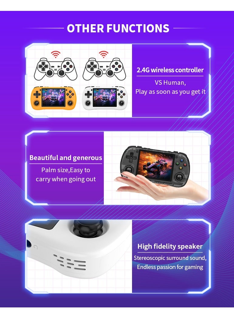 powkiddy X35H Retro Open Source PSP Arcade Hall Joystick Convenient Mini Game Console  - Image 4