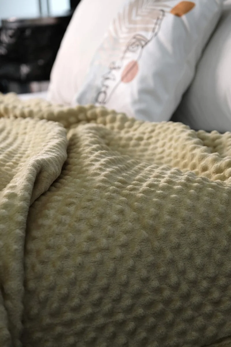 فافورا Mink Bud Double Blanket - Green