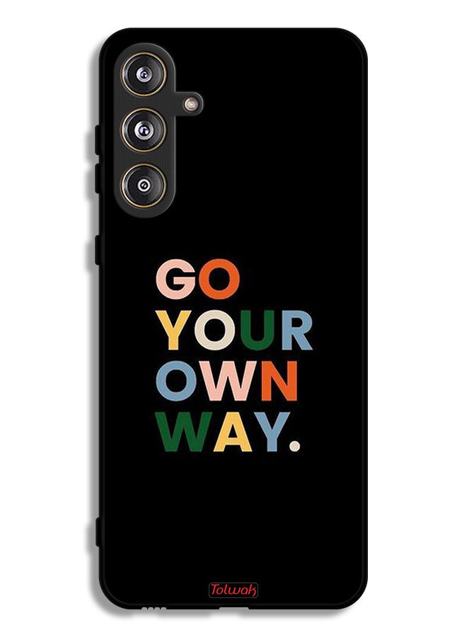 Tolwak Samsung Galaxy M55 5G Protective Case Cover Go Your Own Way - Image 1