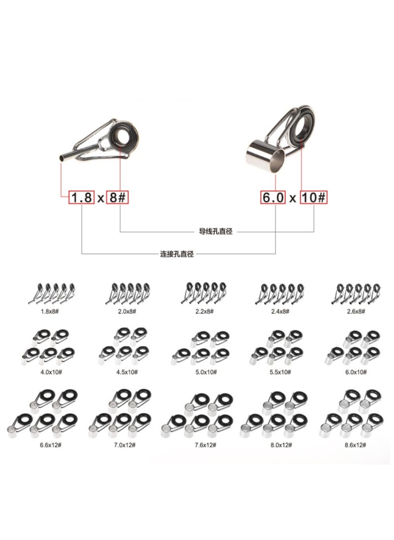 LEO Sea Rod Guide Ring Set, Wire Ring, Fishing Gear Accessories  - Image 5