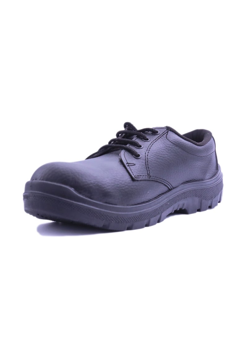 RNS Low Ankle Leather Safety Shoes, Lightweight Durable, Oil & Acid Resistant, Slip Resistant Industrial Work Boots with Electrical Hazard Protection for Men - Image 2