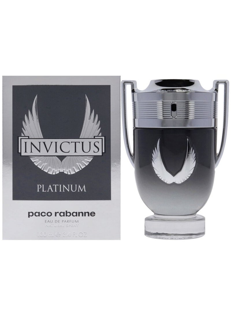 paco rabanne Invictus Platinum For Men Eau de Parfum 100ML - Image 1