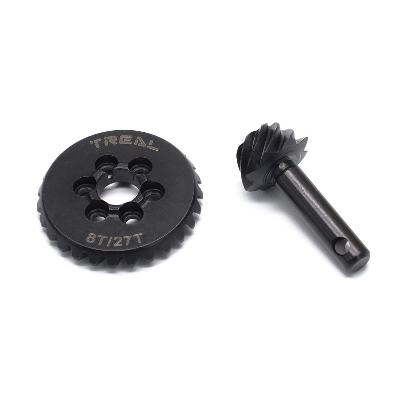 Treal HD Steel Overdrive Gear Set 8T27T for SCX10 IISCX10 IIICapra - Image 2