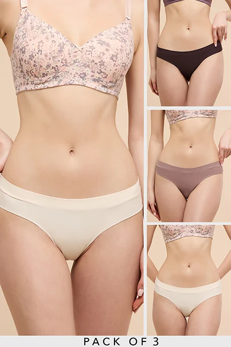 أر أند بي 3 Pack Seamless Briefs