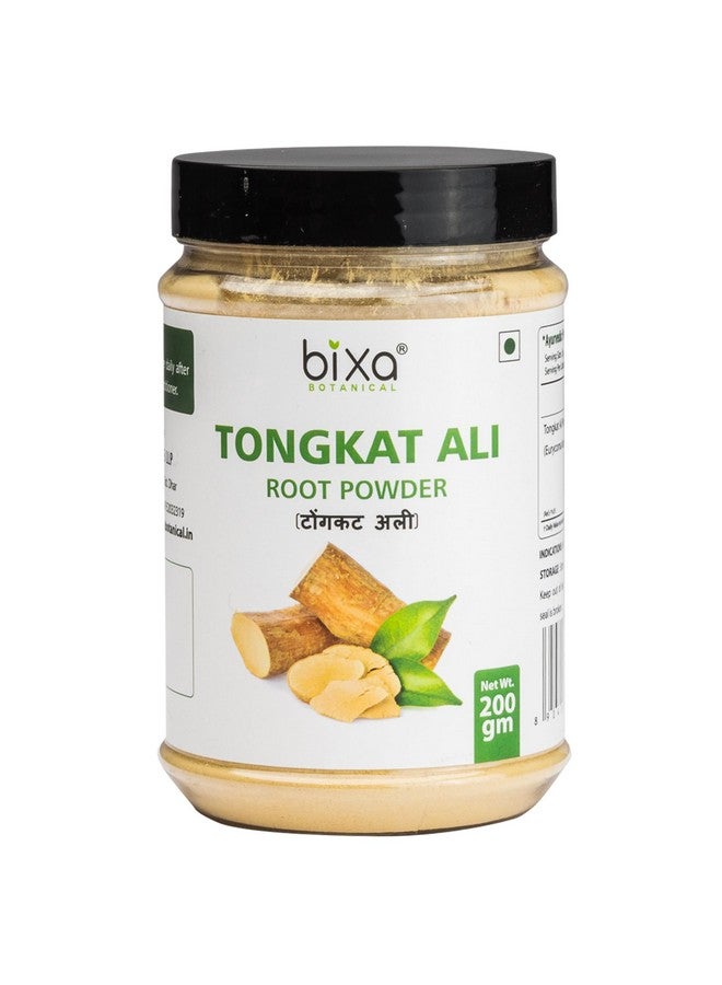 bixa BOTANICAL TONGKAT ALI ROOT POWDER (200 g) | Long Jack 100% Pure Root Powder | Energy & Testo Booster Bixa Botanical - Image 1
