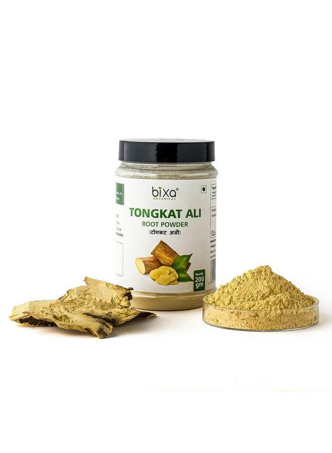 bixa BOTANICAL TONGKAT ALI ROOT POWDER (200 g) | Long Jack 100% Pure Root Powder | Energy & Testo Booster Bixa Botanical - Image 4