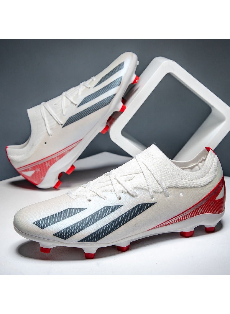 SKT Shiketro New Men's and Women's Soccer Shoes Low Top Athletic Training Shoes Competition Football Boots Track and Field Running Training Shoes - Image 2