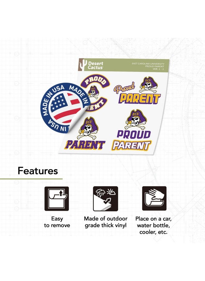 East Carolina University Pirates Ecu Sticker Vinyl Decal Laptop Water Bottle Car Scrapbook (Proud Parent Sheet) - pzsku/ZDA3861487CD452212E22Z/45/_/1697460196/d8a4042b-9447-4646-ac2d-eb042456d145