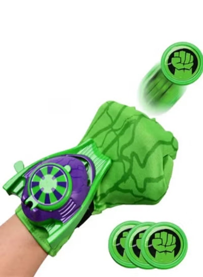 NKX Avengers Hulk Gloves Frisbee Disc Launcher - Image 1
