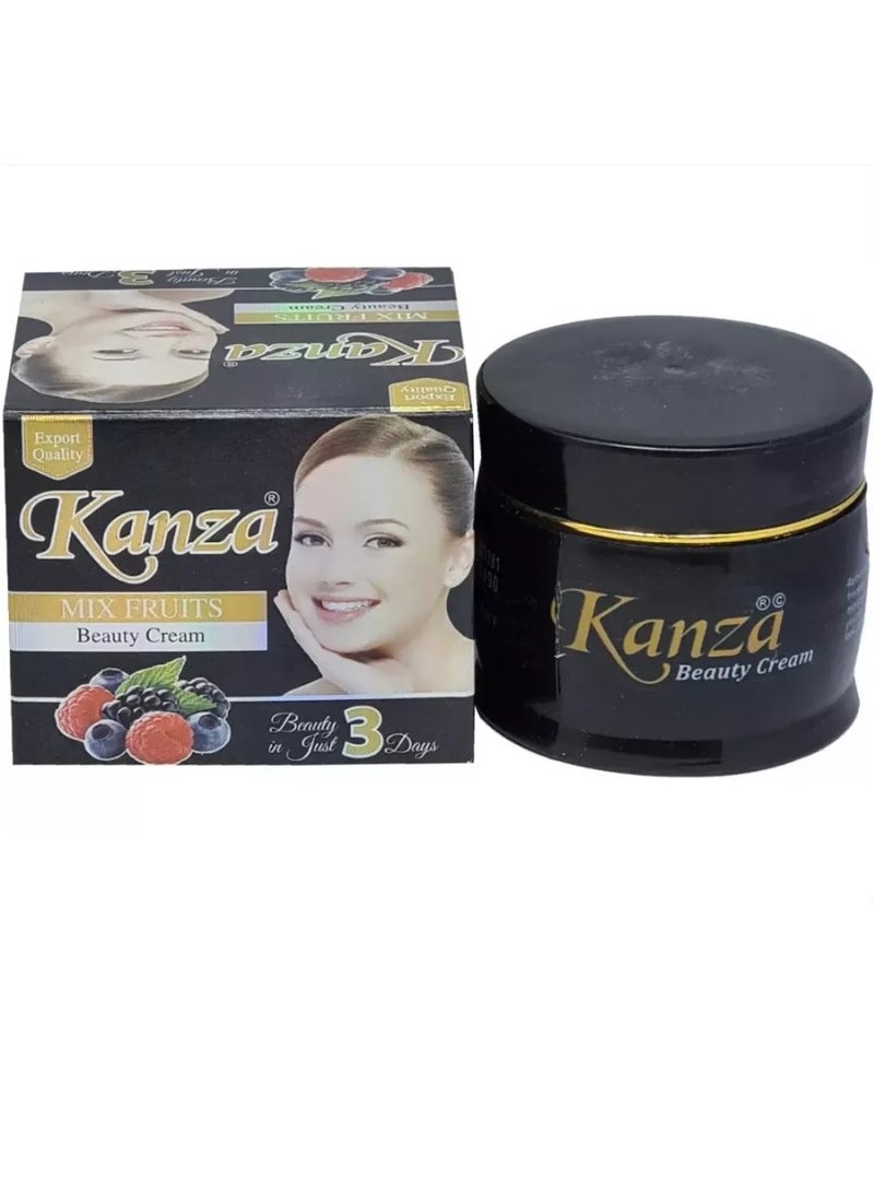 كنزه قطعتين من كريم الجمال لتفتيح البشرة بالفواكه المشكلة 2X50 جرام - Image 3