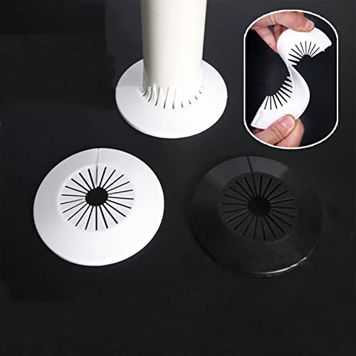 Tsnamay Pipe Cover Decoration For 0.79" to 1.57"(20-40mm) PP Radiator Escutcheon Water Pipe Drain Line Cover,White 5pcs - Image 4